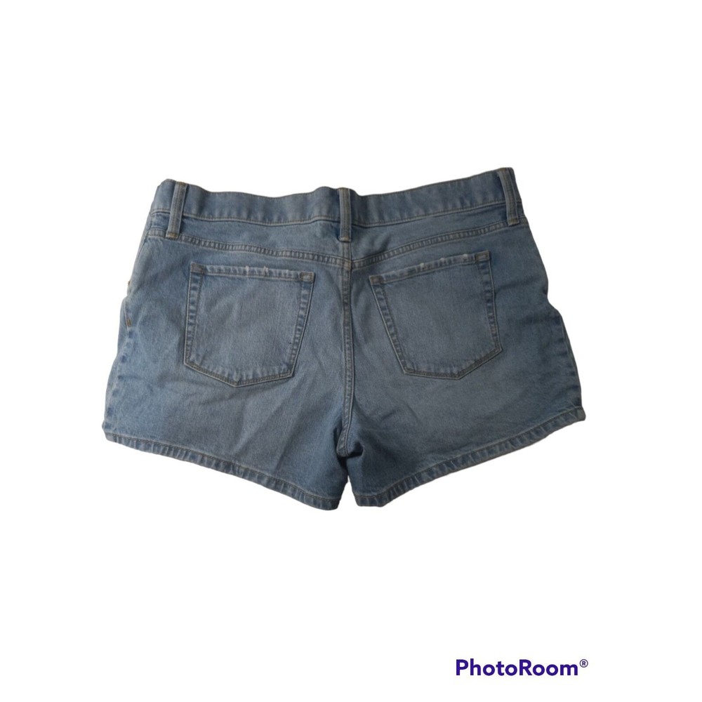 Under Belly Midi Maternity Jean Shorts - Isabel Maternity size 10 - Picture 2 of 5